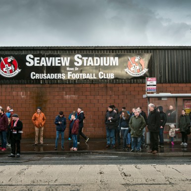 2016 IM MÄRZ, CRUSADERS SEAVIW-STADIUM 6, Belfast